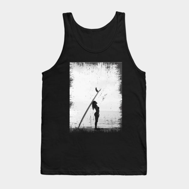 Surfer Girl Tank Top by potch94